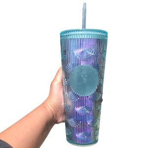 Starbucks Mermaid Iridescent Tumbler Venti Spring 2022 cold cup